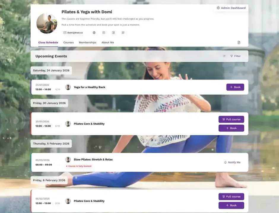 Online Booking System